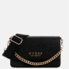 Guess - Mini bolso Indira Negro