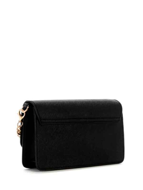 Guess - Mini bolso Indira Negro
