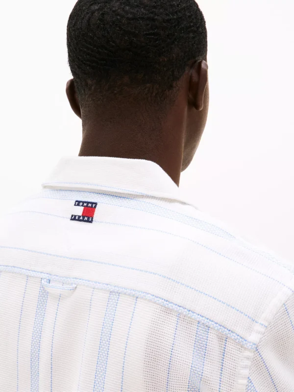 Tommy Hilfiger - Camisa relax de rayas
