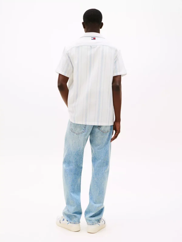 Tommy Hilfiger - Camisa relax de rayas