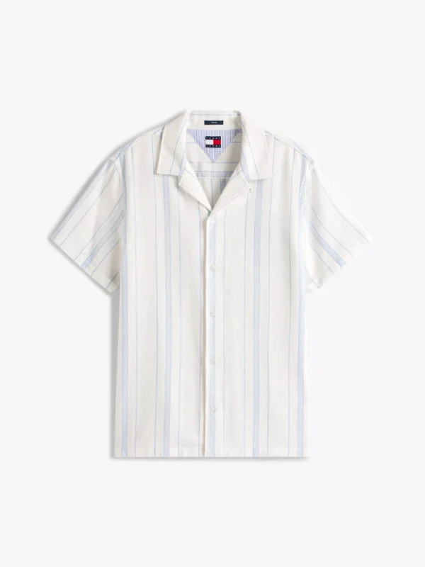 Tommy Hilfiger - Camisa relax de rayas