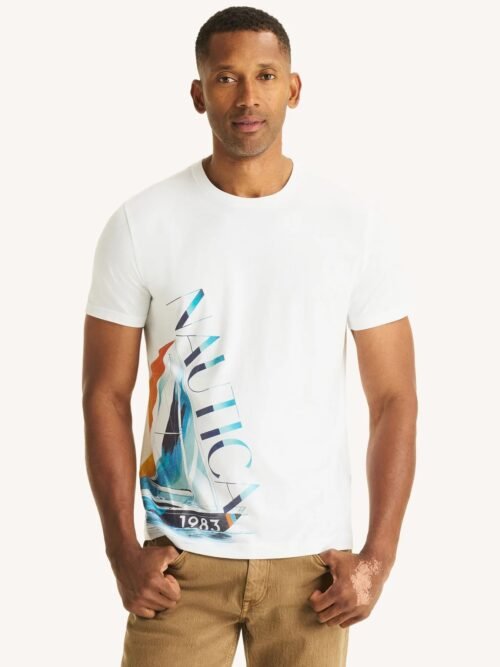 Náutica - Polo con gráfico de vela