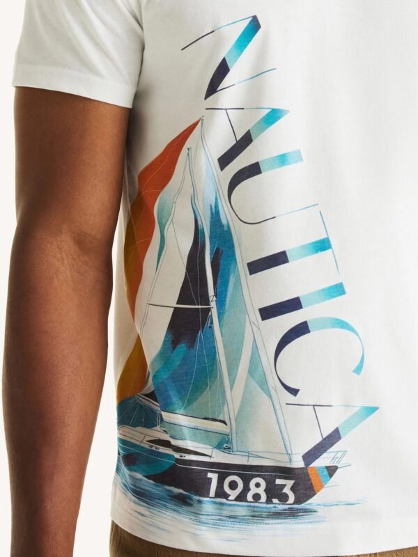 Náutica - Polo con gráfico de vela