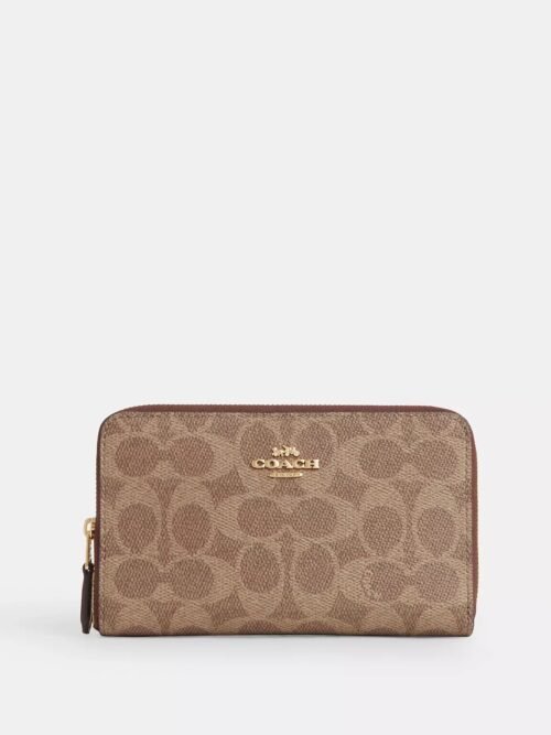 Coach - Billetera con cierre