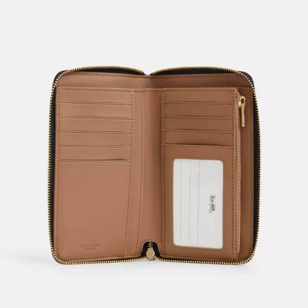Coach - Billetera con cierre