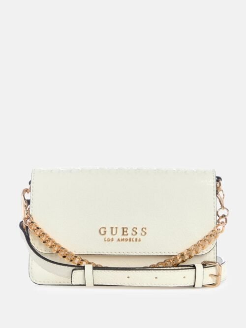 Guess - Mini bolso Indira blanco