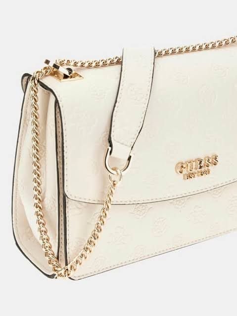 Guess - Mini bolso Indira blanco