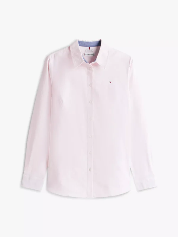 Tommy Hilfiger - Camisa Oxford Rosa
