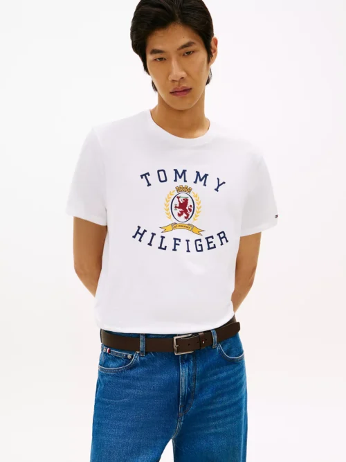 Tommy Hilfiger - Camiseta con el logotipo del escudo