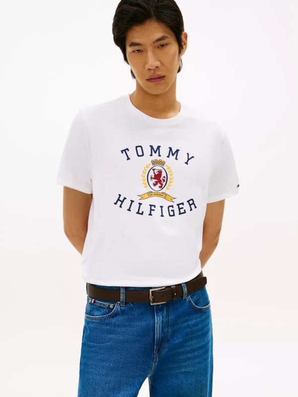 Tommy Hilfiger - Camiseta con el logotipo del escudo