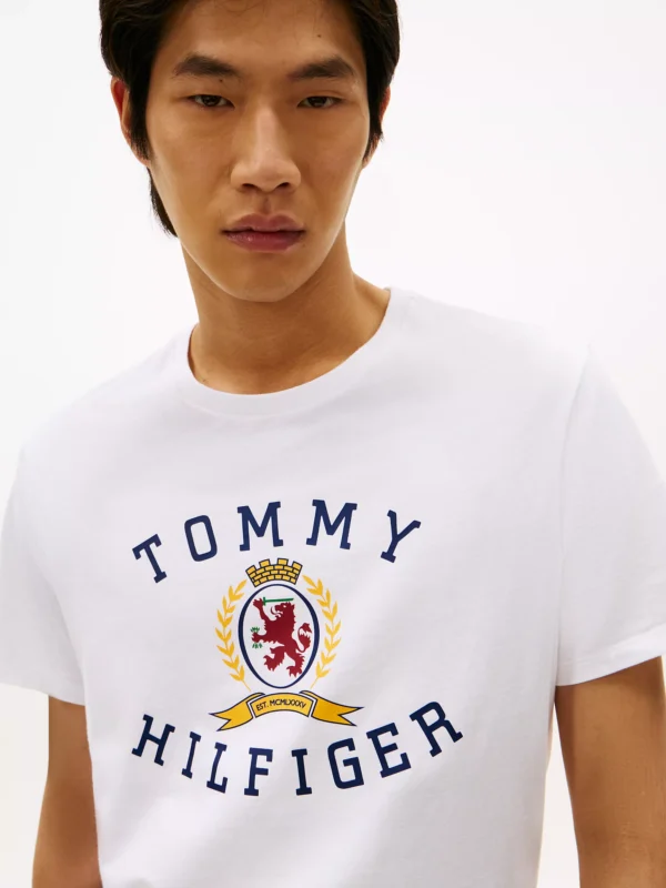 Tommy Hilfiger - Camiseta con el logotipo del escudo