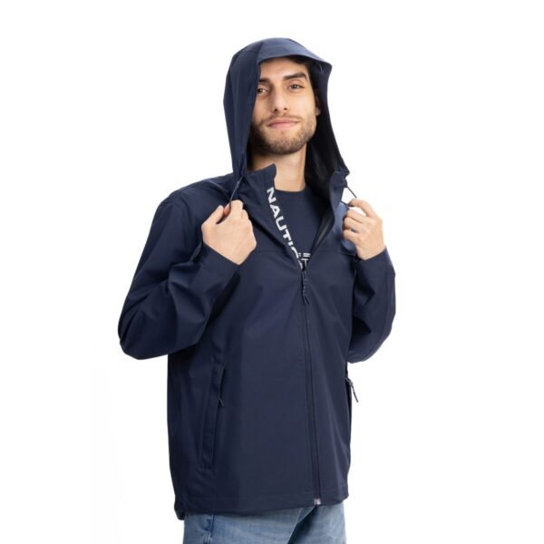 Náutica - Casaca impermeable azul marino