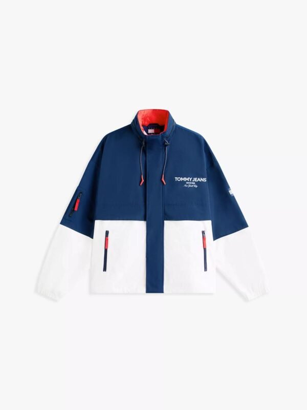 Tommy Hilfiger - Casaca impermeable Tommy Jeans Azul