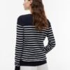 Tommy Hilfiger - Jersey de cuello amplio a rayas