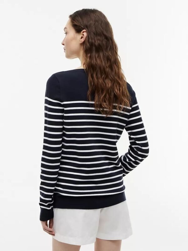 Tommy Hilfiger - Jersey de cuello amplio a rayas