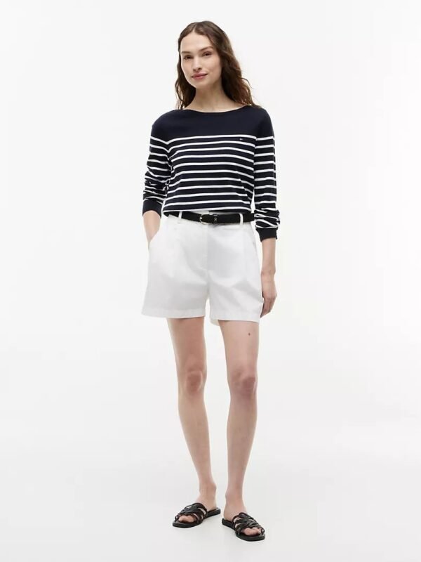 Tommy Hilfiger - Jersey de cuello amplio a rayas