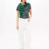 Tommy Hilfiger - Camiseta blanca a rayas negras
