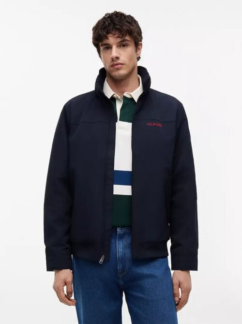 Tommy Hilfiger - Casaca regata clásica azul marino
