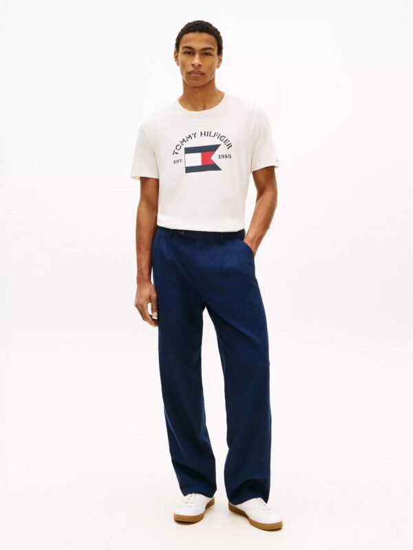 Tommy Hilfiger - Camiseta Hilfiger con la bandera náutica