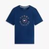 Tommy Hilfiger - Camiseta con logo de bandera circular