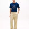 Tommy Hilfiger - Camiseta con logo de bandera circular