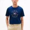 Tommy Hilfiger - Camiseta con logo de bandera circular