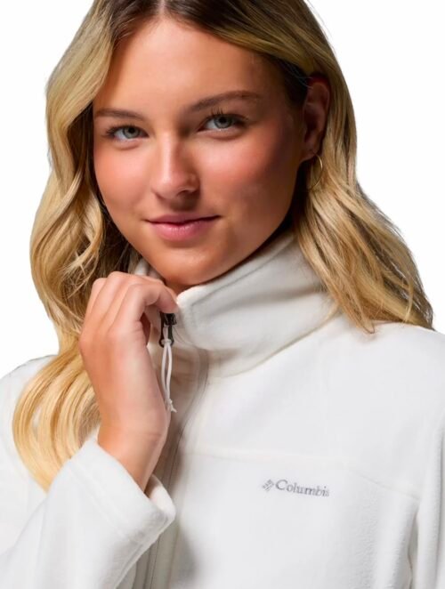 Columbia - Casaca Polar de Mujer Blanco